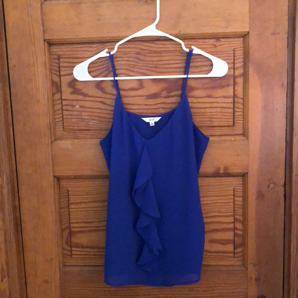 Blue tank